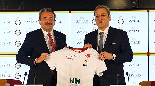 GSYİAD, Galatasaray'a forma sponsoru oldu 