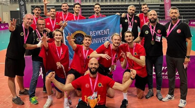 Beykent Üniversitesi Avrupa Şampiyonu, Gazi Üniversitesi Avrupa İkincisi !