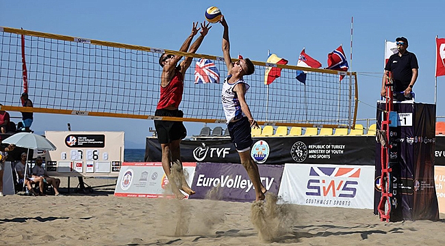 CEV U20 Plaj Voleybolu Avrupa Şampiyonası’nda İkinci Gün tamamlandı