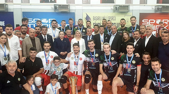 Cizre Belediyespor Namağlup Balkan Kupası Şampiyonu