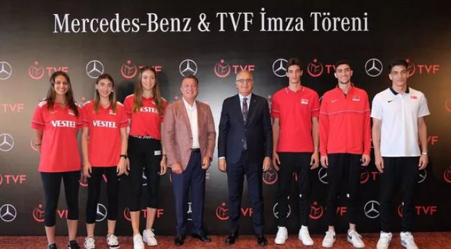 Mercedes-Benz, Voleybol Milli Takımlar ana sponsoru oldu 
