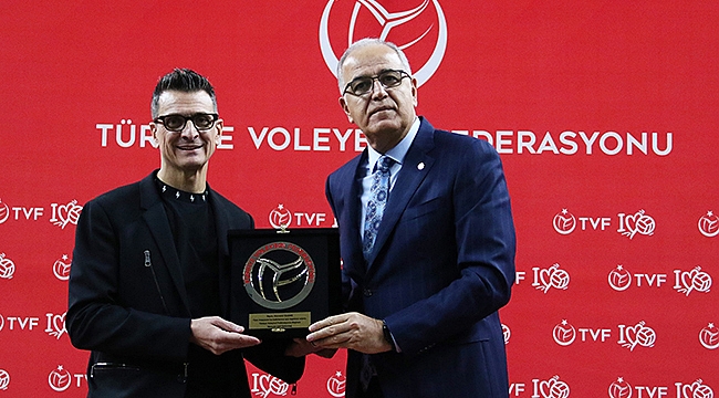 Türkiye Voleybol Federasyonu’ndan Giovanni Guidetti’ye Veda