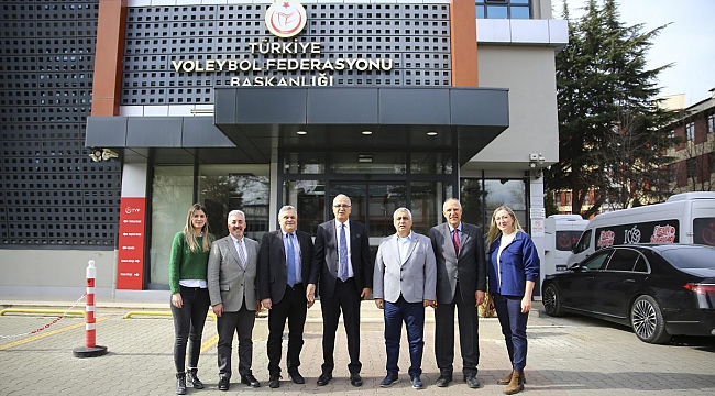 Branko Mihorko’dan Türkiye Voleybol Federasyonu’nu Ziyaret Etti