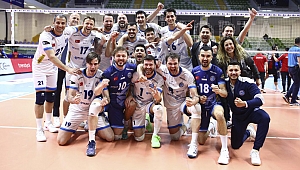 Erkekler AXA Sigorta Kupa Voley’de İlk Finalist Arkas Spor