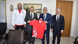 Türkiye Voleybol Federasyonu’ndan Edirne Valiliği’ne Ziyaret