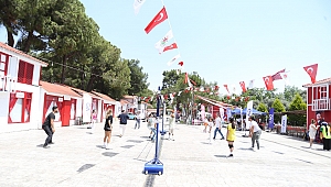 Kepez’den Anne Çocuk Voleybol Festivali