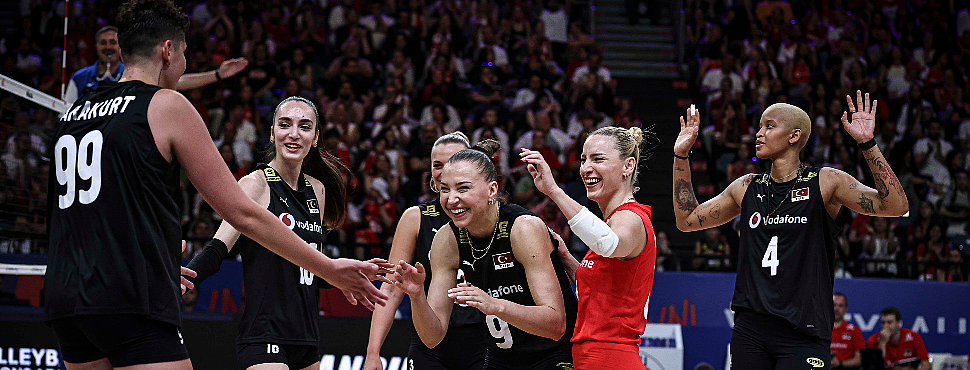 A Milli Kadın Voleybol Takımımız VNL'de Yedinci Maçına Çıkıyor