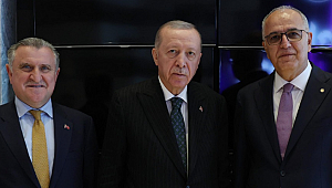Cumhurbaşkanı Erdoğan, Üstündağ’ı Kabul Etti