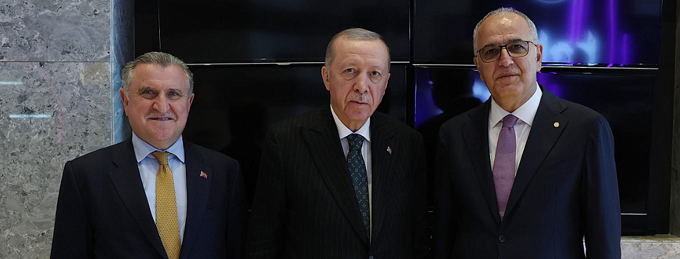 Cumhurbaşkanı Erdoğan, Üstündağ’ı Kabul Etti