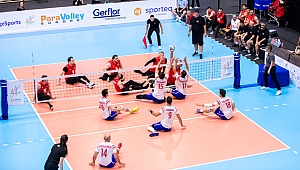 Oturarak Voleybol Erkek Milli Takımımızdan Çifte Galibiyet