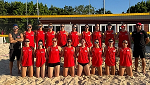 Plaj Voleybolu Hazırlık ve Genel Yetenek Seçme Kampı Antalya'da Başladı