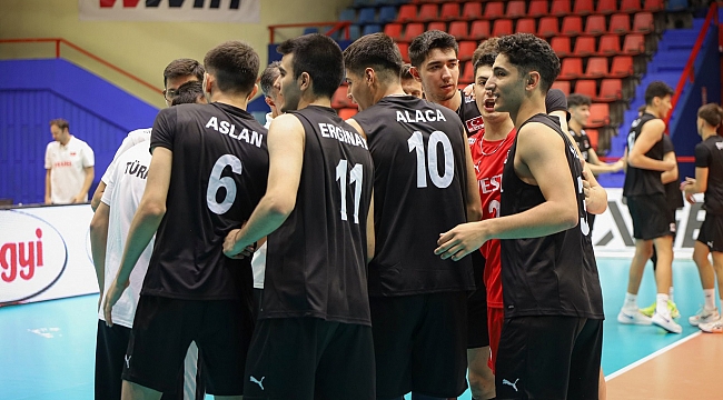U19 Erkek Milli Takımımız Balkan Şampiyonasında Yarı Finalde
