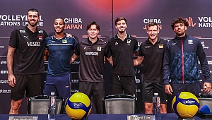 VNL Chiba Etabının Basın Toplantısı Yapıldı