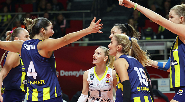 Derbinin kazananı Fenerbahçe Medicana oldu