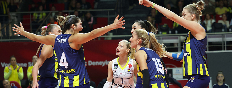 Derbinin kazananı Fenerbahçe Medicana oldu