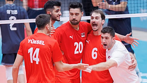 Erkek Milli Takımımız üçüncü galibiyetini aldı