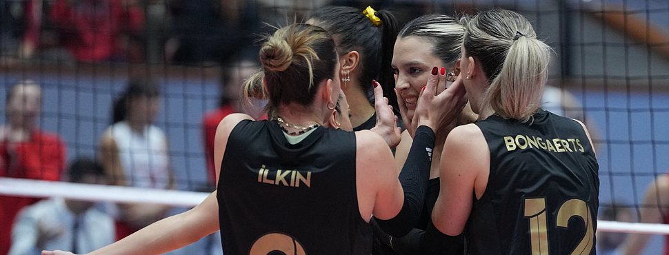 Galatasaray Daikin, Aras Spor'u 3-1 yendi