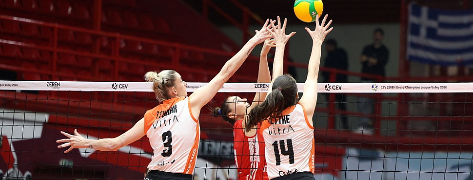 Eczacıbaşı Dynavit Yunanistan'da mağlup 