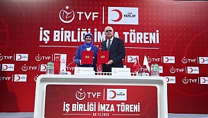 Türkiye Voleybol Federasyonu ile Türkiye Kızılay Derneği Arasında İş Birliği Protokolü İmzalandı