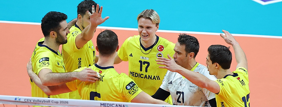 Fenerbahçe Medicana, Alpacem Kanal'ı 3-1 Mağlup Etti