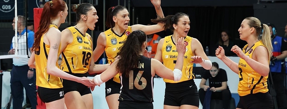 VakıfBank Alba Blaj'ı 3-0 Mağlup Etti