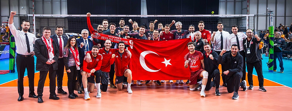 Ziraat Bankkart, ACH Volley Ljubljana'yı 3-0 Mağlup Etti