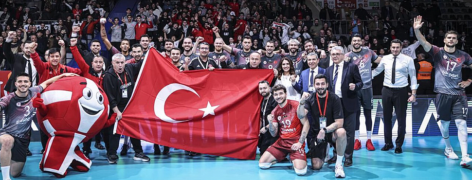 Ziraat Bankkart, Trentino Itas'ı 3-0 Mağlup Etti