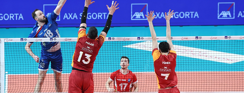2026 Erkekler AXA Sigorta Kupa Voley'de Çeyrek Final Etabı Başladı