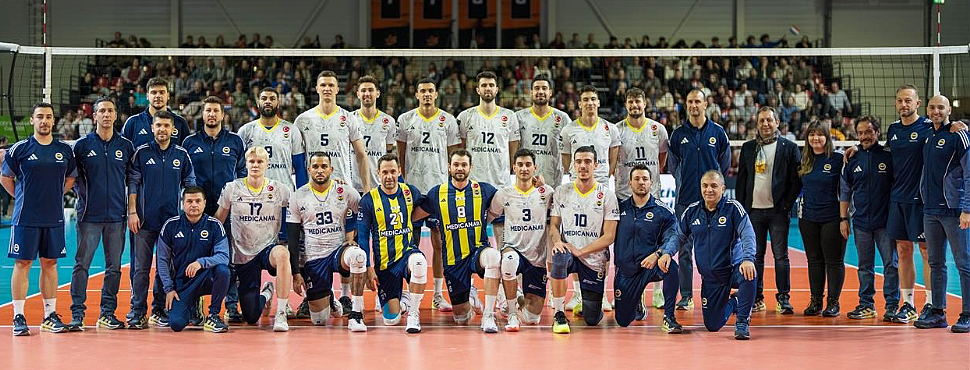Fenerbahçe Medicana, Orion Stars Doetinchem'i 3-1 Mağlup Etti
