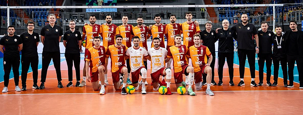 Galatasaray HDI Sigorta,LUK Lublin'e 3-0 Mağlup Oldu