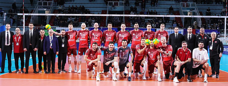 Ziraat Bankkart, CEV Şampiyonlar Ligi'nde Çeyrek Finalde