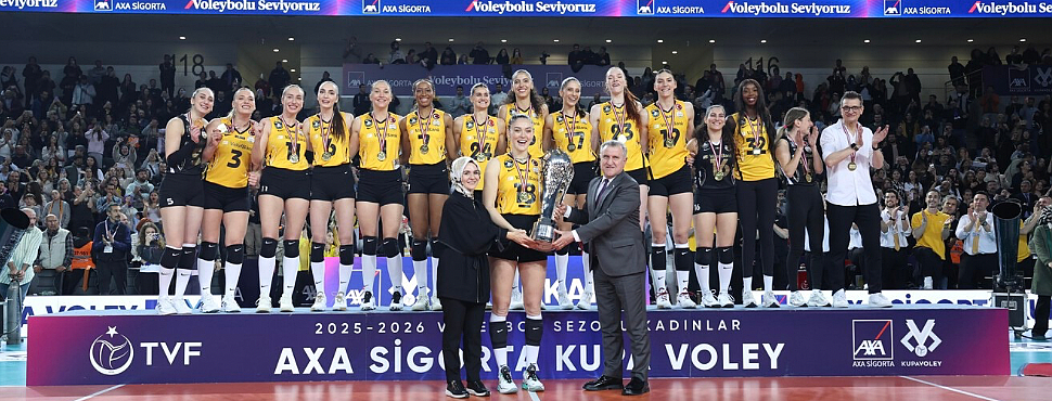 2026 Kadınlar AXA Sigorta Kupa Voley'de Şampiyon VakıfBank