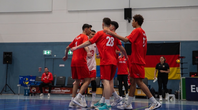 U18 Erkek Milli Takımımız, Almanya'ya 3-1 Mağlup Oldu