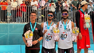 Yusuf Özdemir ve Batuhan Kuru’dan Haikou Etabında Gümüş Madalya