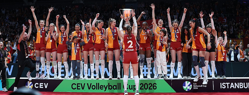 Galatasaray Daikin, CEV Kupası Şampiyonu