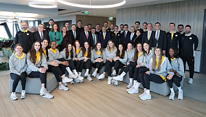 Şampiyon takım kahvaltıda bir araya geldi