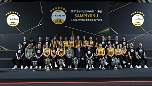 7. kez Avrupa şampiyonu olan VakıfBank basının karşısına çıktı