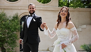 Şevval Çevik ve Egemen Küçüktaş dünyaevine girdi
