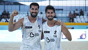 Yusuf Özdemir-Batuhan Kuru ikilisi VW Futures Balıkesir Etabı'nda Yarı Finalde