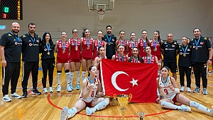 U16 Kız Milli Takımımız, Namağlup Balkan Şampiyonu!