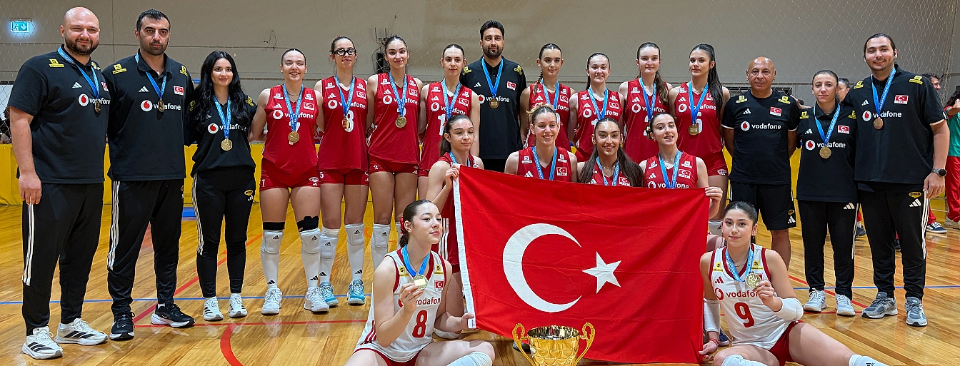 U16 Kız Milli Takımımız, Namağlup Balkan Şampiyonu!