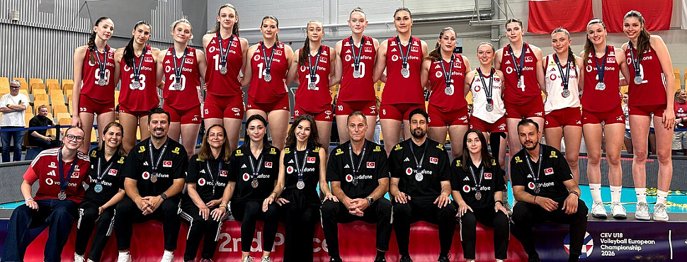 U18 Kadın Milli Takımımız Avrupa İkincisi Oldu