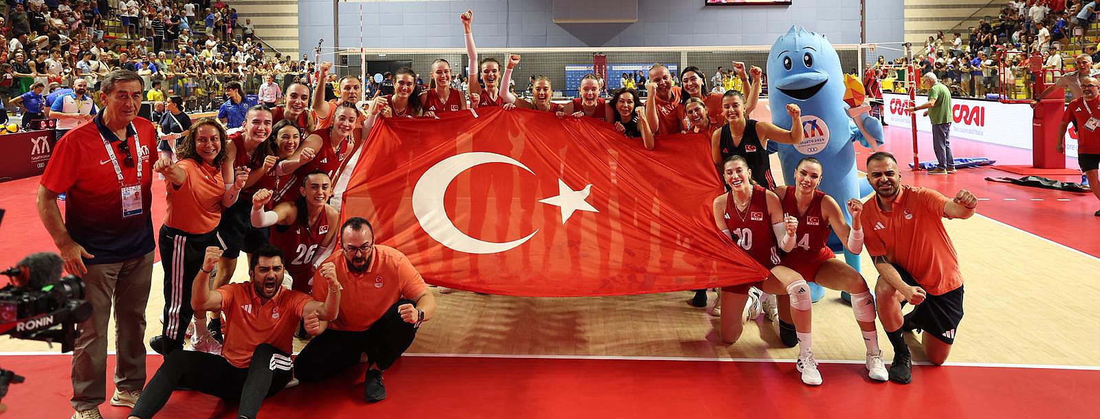Kadın Milli Takımımız 2026 Akdeniz Oyunları Şampiyonu!