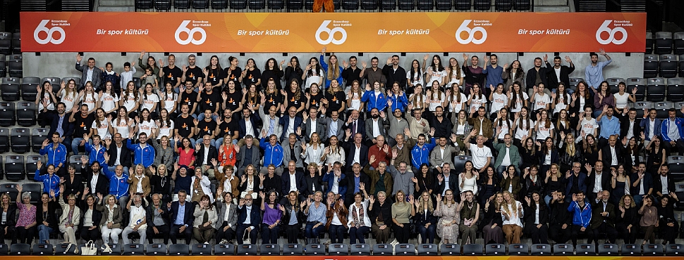 Eczacıbaşı Spor Kulübü 60. yılını yeni sezon heyecanıyla kutladı