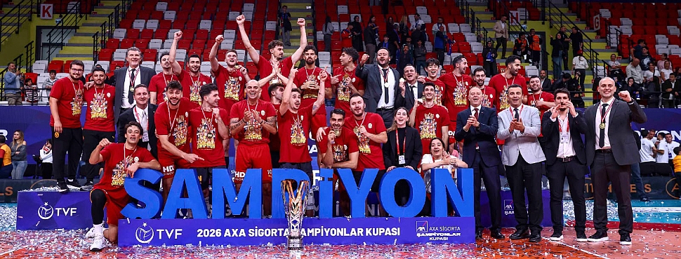 2026 Erkekler AXA Sigorta Şampiyonlar Kupası’nda Kupa ve Madalyalar Sahiplerini Buldu