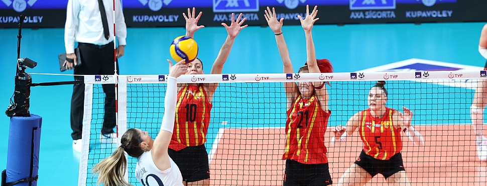 AXA Sigorta Kupa Voley'de Çeyrek Finale Yükselen Takımlar Belli Oldu