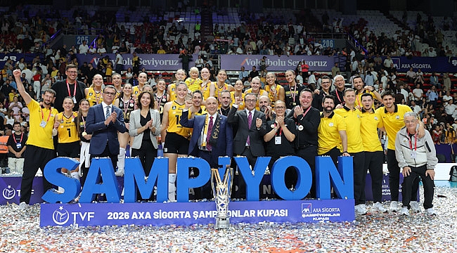 VakıfBank, Şampiyonlar Kupası'nı 6. kez müzesine götürdü