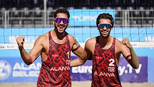 Yusuf Özdemir ve Batuhan Kuru, VW Beach Pro Tour Futures Alanya Etabı'nda Finalde
