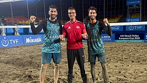 Yusuf Özdemir ve Batuhan Kuru, VW Beach Pro Tour Futures Alanya Etabı'nda Yarı Finalde